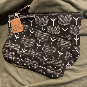 Karma Canvas Cosmetic Bags
